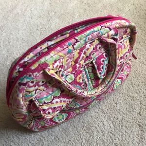 Vera Bradley Pink Paisley Small Handled Purse